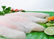 Pangasius fillet white well trimmed