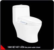 One piece toilet seat with smart electrical  cover